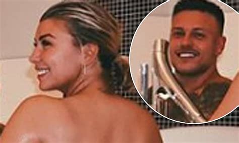 Olivia Buckland Flashes A Hint Of Sideboob As She Strips Off For A Bath With Her Husband Alex Bowen