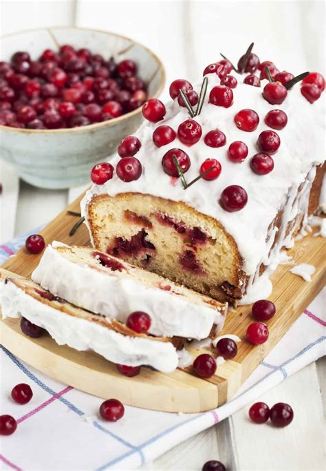 The cake has so much flavour and the texture is just perfect. Cranberry Loaf Cake - The Country Cook