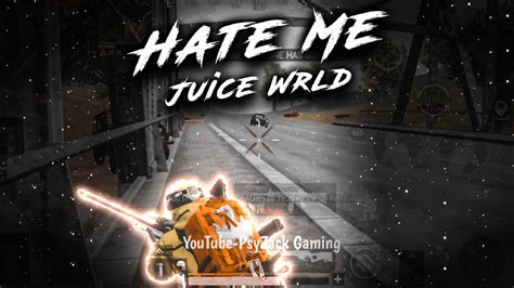 Hate Me Juice Wrld ️ Bgmi Montage Ft Realme X3 Psyzack Gaming