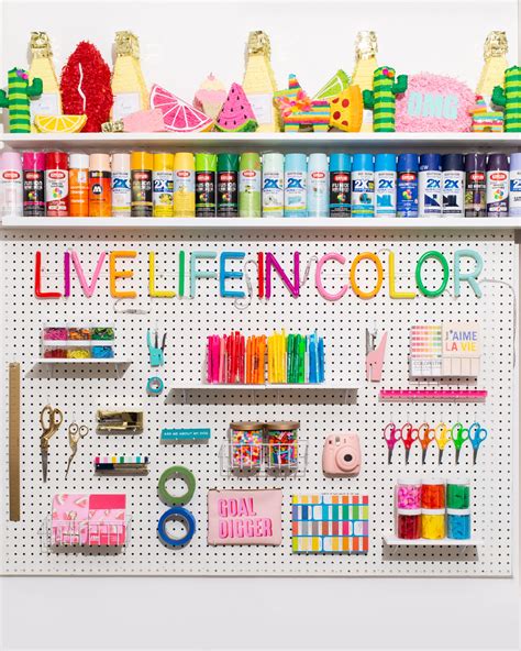 How To Style A Pegboard Lish Creative