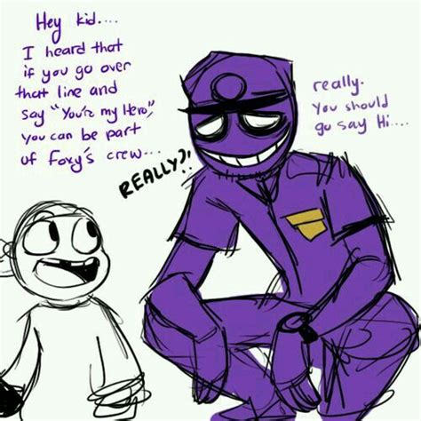 What This Cant Be Truecrys Purple Guy Fnaf Vincent Fnaf