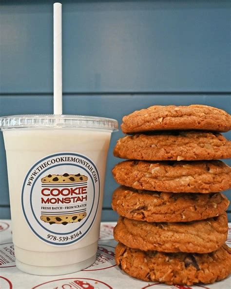 The Cookie Monstah Menu In Danvers Massachusetts Usa