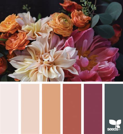 Flora Palette Nature Color Palette Color Schemes Colour Schemes