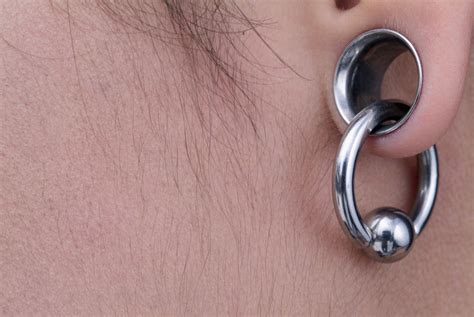 How To Stretch An Ear Lobe Piercing 9 Steps With Pictures Artofit
