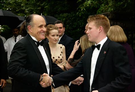 Andrew giuliani logged in social media to deliver an impassioned rant critical of new york's partisan supreme court justices after they voted to suspend his father's law license. Noticeably Absent From the Giuliani Campaign: His Children - The New York Times