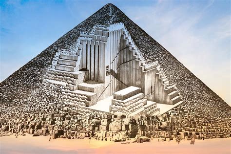 Artstation What Inside Khufu Pyramid