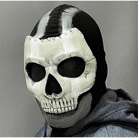 Ghost Mask From The Game Call Of Duty Modern Warfare 2019
