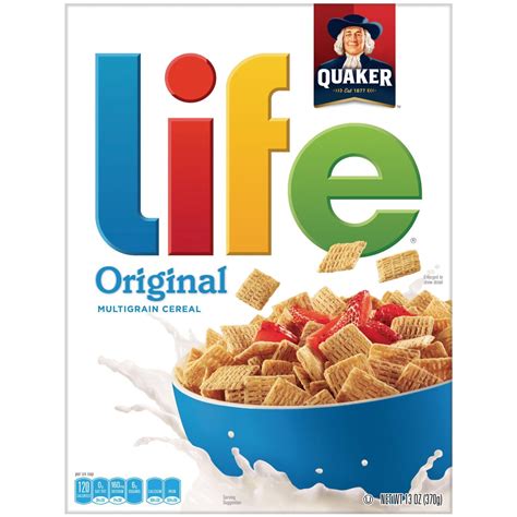 Quaker Life Original Cereal American Cereal 13oz 370g Uk