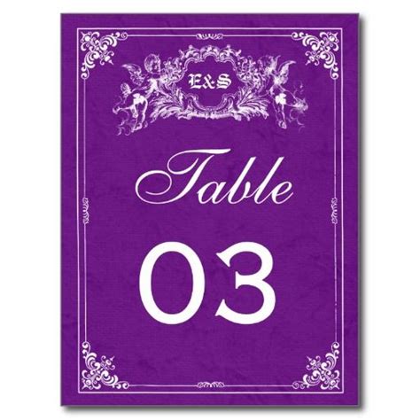 Fairy Tale Storybook Wedding Table Numbers Post Cards | Storybook ...