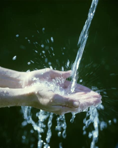 Fresh Water Effect Stock Image Image Of Hand Water Fresh 2743715