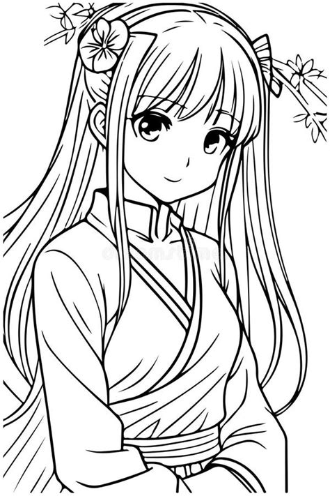 Details More Than 68 Anime Girl Coloring Pages Super Hot