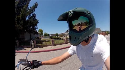 Custom Master Chief Halo Motorcycledirtbike Helmet Youtube