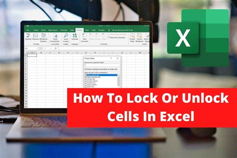 How To Lock Or Unlock Cells In Excel Layman Solution