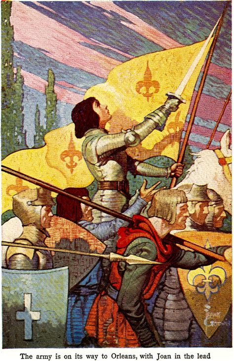 Inkspired Musings Yellow Saint Joan Of Arc Joan Of Arc Illustration