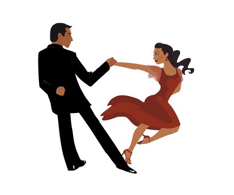 Download And Latin Ballroom Dancing Dance Men Tango Clipart Png Free
