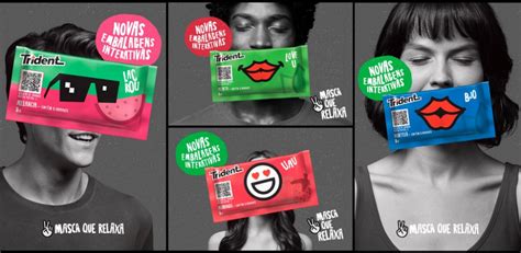 Trident apresenta nova identidade visual com embalagens interativas Publicitários Criativos