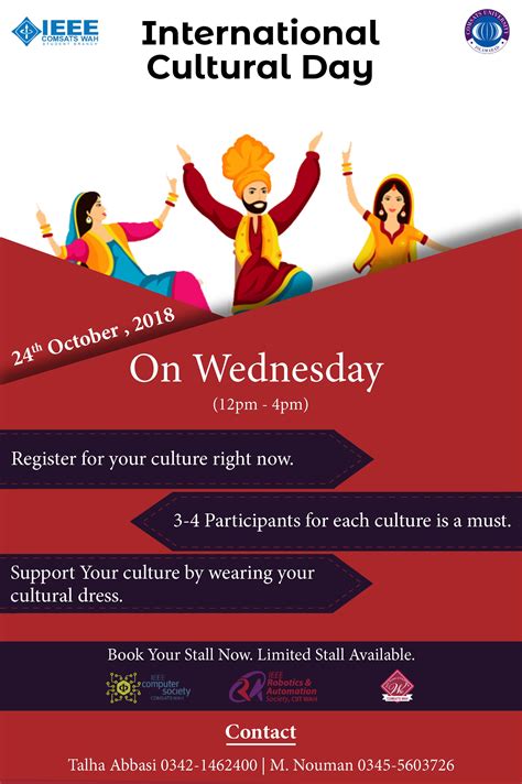 Cultural Day Poster Design Poster Design Day Culture