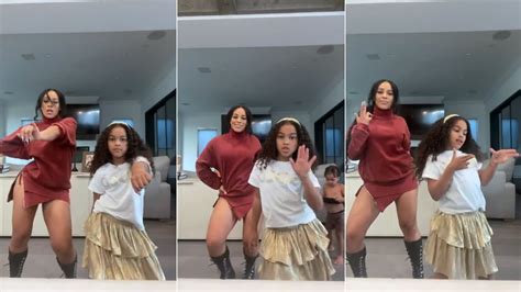 Bow Wow S Daughter Shai Moss Gives Her Mom Joie Chavis A Run For Dance