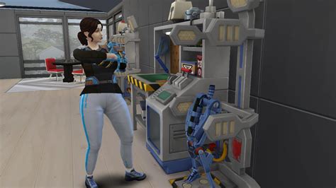 Zakrvavený Zápas Quagga The Sims 4 Robot Mod Rovný Ruka Vlastenecký