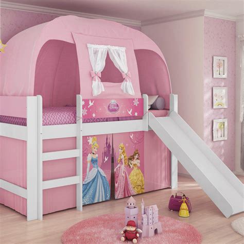 Cama Menina Com Escorrega