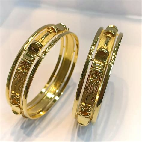 Golden Daily Wear Bandhel Gold Plated Bangle At Rs 1615set In New Delhi Id 12594082188