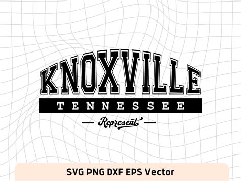 Knoxville Tennessee State Svg Vectorency