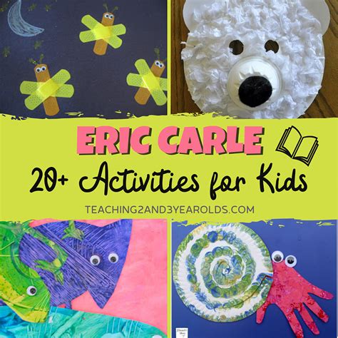 20 Eric Carle Activities For Toddlers And Preschoolers