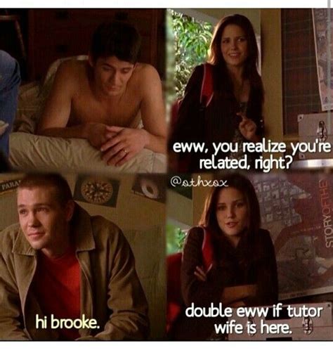 Lucas Brooke And Nathan Season 3 One Tree Hill Quotes