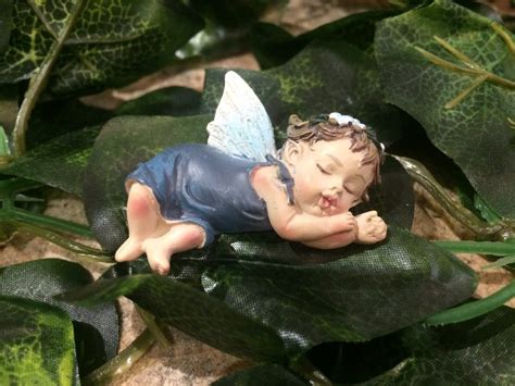 Sleeping Fairy Baby Ornament Tinkerbells Emporium