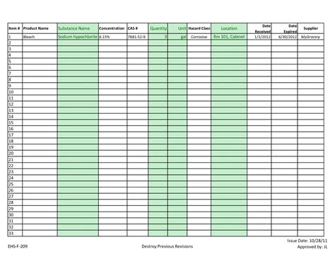 inventory spreadsheet template  inventory spreadsheet