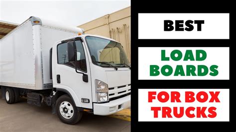 Best Load Boards For Box Trucks 8 Free And Paid Options Youtube