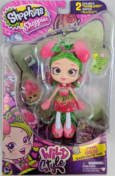 Buy Shopkins Shoppies Pippa Melon Wild Style Online At Low Prices In
