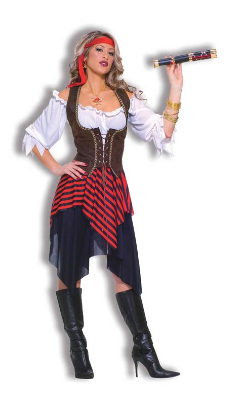 Adult Sweet Buccaneer Women Pirate Costume The Costume Land