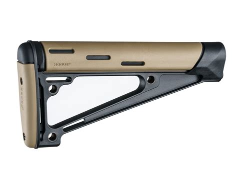 Ar 15 M16 Overmolded Fixed Buttstock Fits A2 Buffer Tube Fde