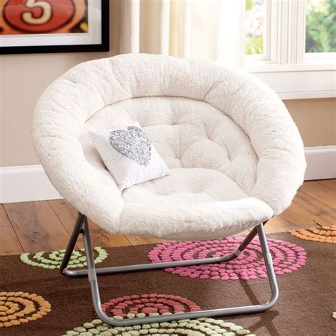 This cowhide chair does exactly that. Cozy Round Reading Chairs for Home Reading Room
