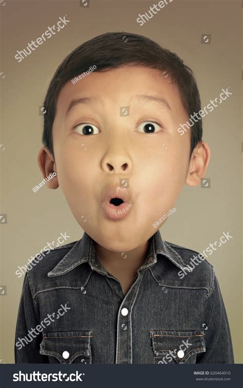 Funny Big Head Child Stock Photo 620464910 Shutterstock