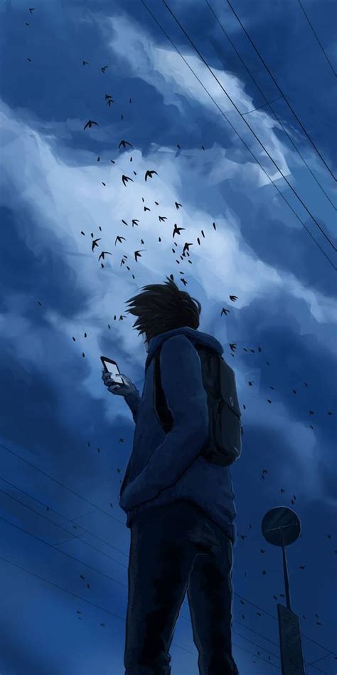 Alone Anime Wallpaper On Inspirationde Anime Backgrounds Wallpapers