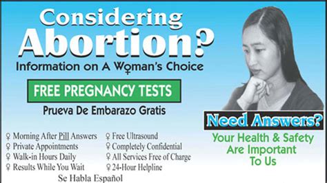 Crisis Pregnancy Center Ads Mislead Women