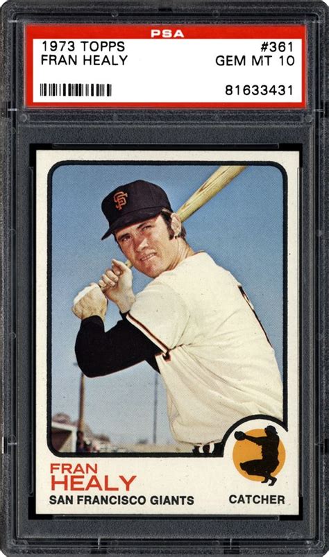 Auction Prices Realized Baseball Cards 1973 Topps Fran Healy