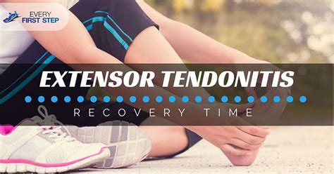 What Is The Estimated Extensor Tendonitis Recovery Time Extensor