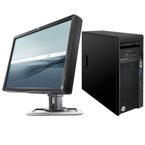 Hp Z230 E2a59ut Series Tower Workstation With 24 Ips