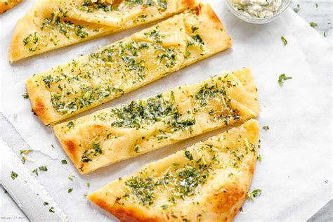 Oven Baked Garlic Herb Butter Flatbread Flatbread Recipe Ideas