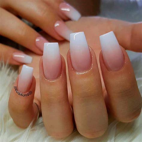 How To Do French Ombre Dip Nails Stylish Belles N Gel Inspiration