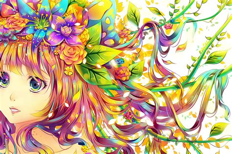 44 Anime Rainbow Wallpaper On Wallpapersafari