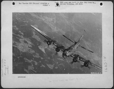 Combat 384th Bombardment Group Heavy In World War Ii