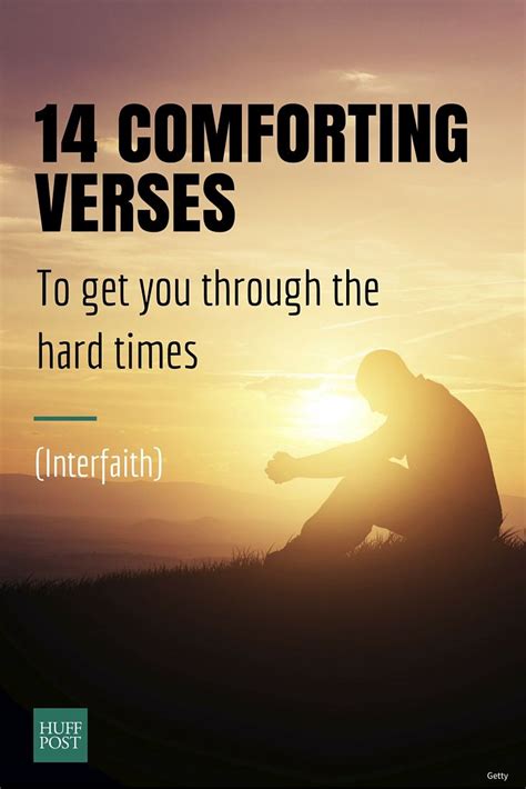 14 Comforting Verses To Help You You Through The Hard Times