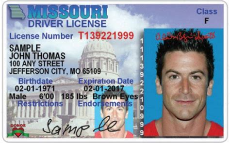 Missouri Drivers License Road Signs