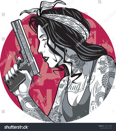 Gangster Girl With Gun Tattoos Great Porn Site Without Registration