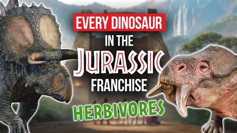 Every Herbivorous Dinosaur In The JURASSIC WORLD Franchise YouTube