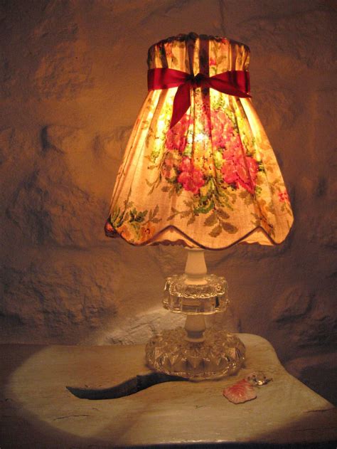 If you need lamps for function or for fashion, you'll be sure to find what you want in the giant selection we have at bedroom table lamps, or nightstand lamps, are available in many styles, and can add the look and the light you need. Suzy's Vintage Attic | Shabby chic lamps, Victorian lampshades, Vintage lamps